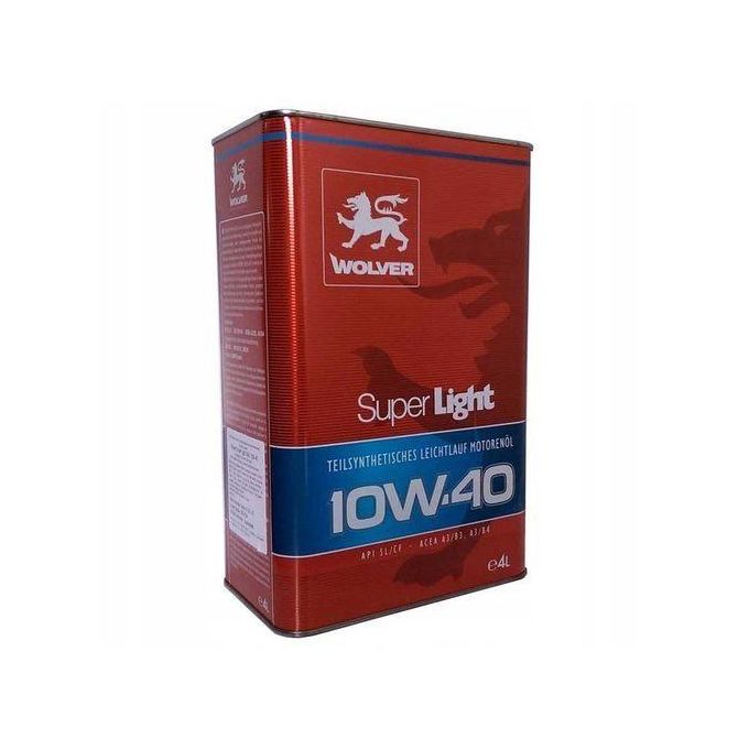 WOLVER Super Light 10W-40 API SN 4L