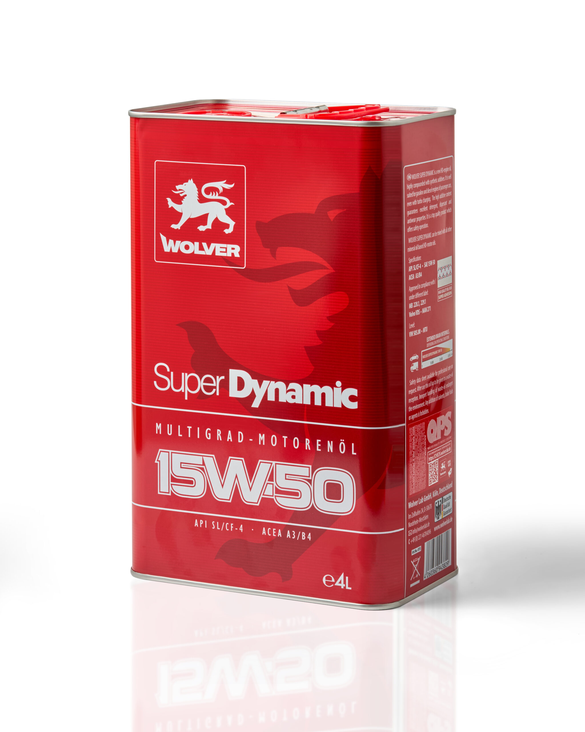 WOLVER Super Dynamic SAE 15W-50